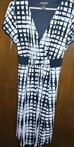 Lane Bryant Black and White Dress